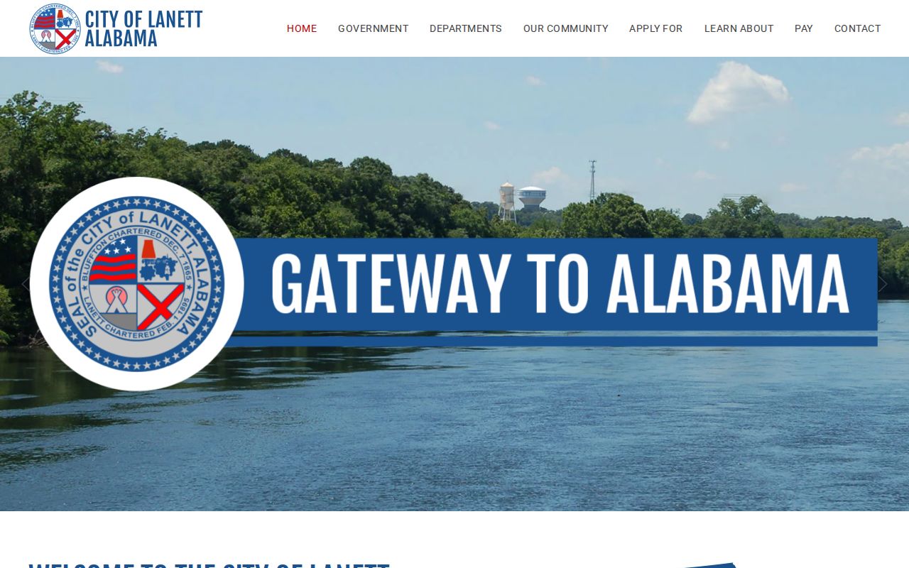 City of Lanett office navigation for Lanett warrant questions